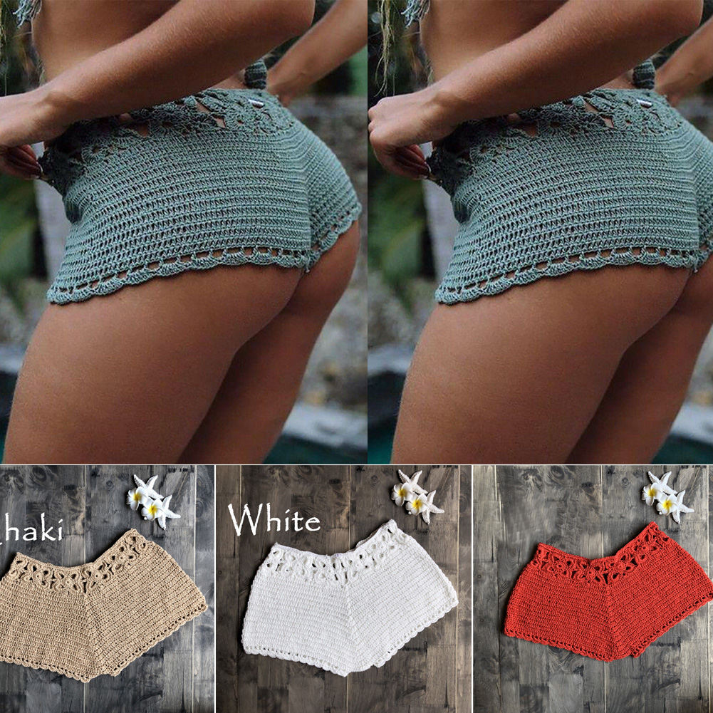 Women Crochet Short… - image