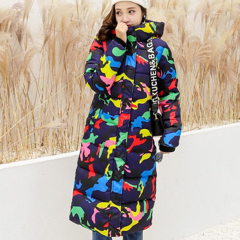 Winter Jacket Women 2019 Thicken Warm Cotton-padded Long Coat Women Winter Hooded Print Parka Outwear Plus Size Female, Color 6
Winter Jacket Women 2019 Thicken Warm Cotton-padded Long Coat Women Winter Hooded Print Parka Outwear Plus Size Female, Color 6