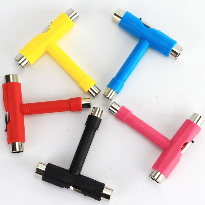 160pcs Skate Board T Type Assembly Tools Skateboard kit Screwdriver random color delivery free shipping