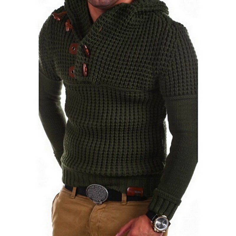MONERFFI 2018 Mens Zip Wool Sweater Pullovers Long Sleeve Half-Zipper Sweater Jumper Knitwear Winter Cashmere Outerwears For Men V191018