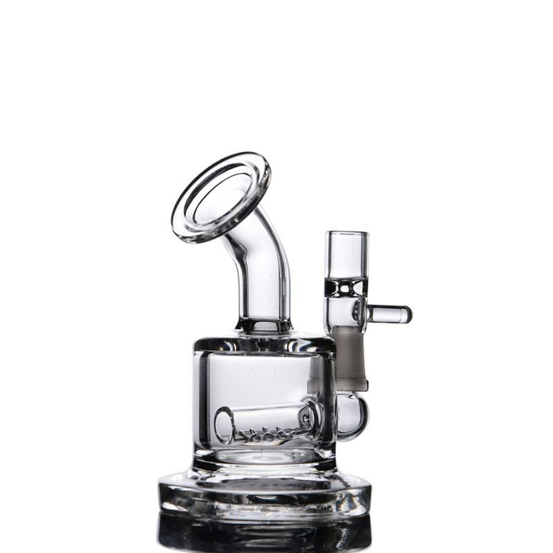 5.9 Inchs Small Mini Dab Rigs Hookahs Downstem Perc Thick Water Bongs Smoking Water Pipes Glass Oil Rig With 10mm Bowl
5.9 Inchs Small Mini Dab Rigs Hookahs Downstem Perc Thick Water Bongs Smoking Water Pipes Glass Oil Rig With 10mm Bowl