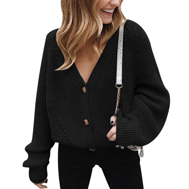 Women Cardigan Solid Warm Loose Party Knit Shopping Sexy Button Long Sleeve Casual Outwear V Neck Autumn Winter, Gray
Women Cardigan Solid Warm Loose Party Knit Shopping Sexy Button Long Sleeve Casual Outwear V Neck Autumn Winter, Gray