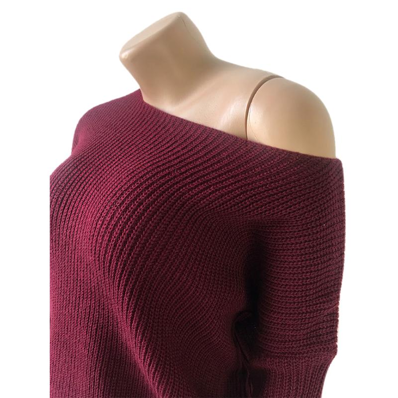 Knitted Causal Long Sleeves Women Sweater Fashion Autumn Winter Off Shoulder Daily Warm Solid Pullover Shopping Tops, Black
Knitted Causal Long Sleeves Women Sweater Fashion Autumn Winter Off Shoulder Daily Warm Solid Pullover Shopping Tops, Black