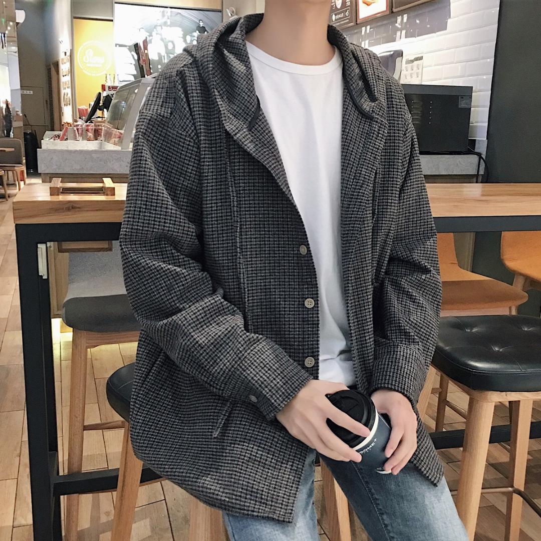 2018 spring new European and American style hooded casual clothing men's shirt cotton personality hip-hop -XL free shipping, Gray
2018 spring new European and American style hooded casual clothing men's shirt cotton personality hip-hop -XL free shipping, Gray