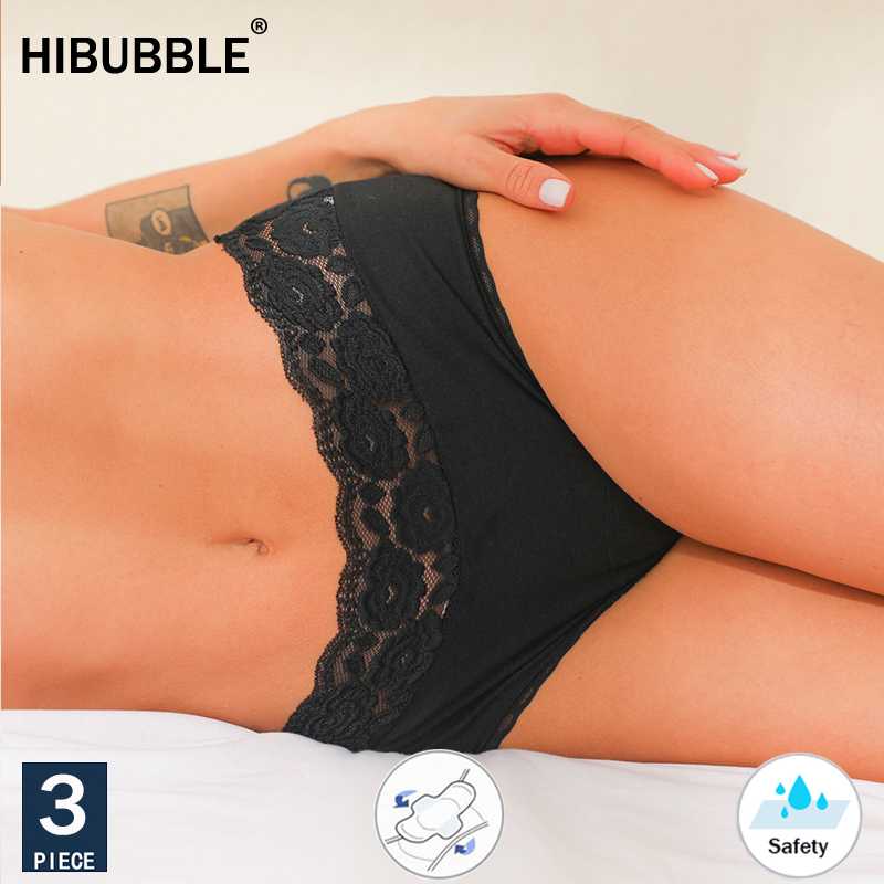 2020Hot Lace Sexy Period Panties Menstrual Panties Physiological Pants Leak Proof Underwear Women High Waist Warm Abdomen Briefs, Black
2020Hot Lace Sexy Period Panties Menstrual Panties Physiological Pants Leak Proof Underwear Women High Waist Warm Abdomen Briefs, Black