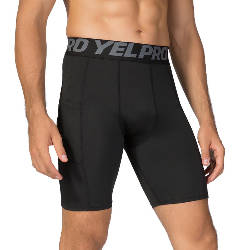Running Shorts 4 Packs Men Compression Quick Dry Cycling Active Workout Underwear With Pocket1