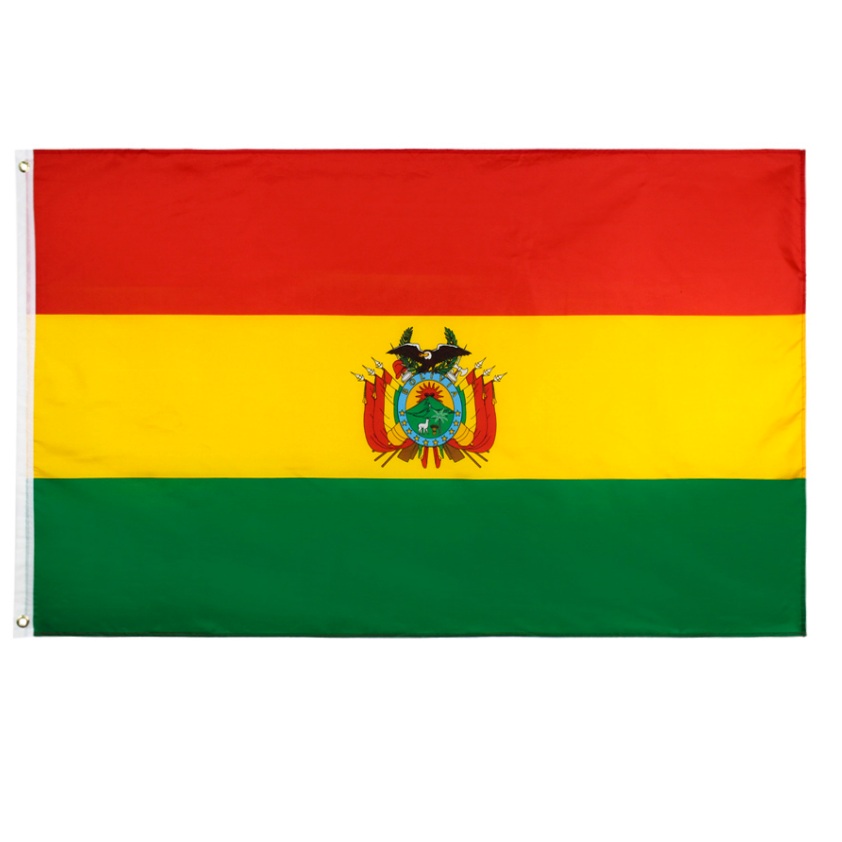 Bolivia Flag 3x5 Ft Flying Custom Hanging Polyester Printed Indoor Outdoor Good Quality Bolivian Flag Banners Drop Shipping
Bolivia Flag 3x5 Ft Flying Custom Hanging Polyester Printed Indoor Outdoor Good Quality Bolivian Flag Banners Drop Shipping