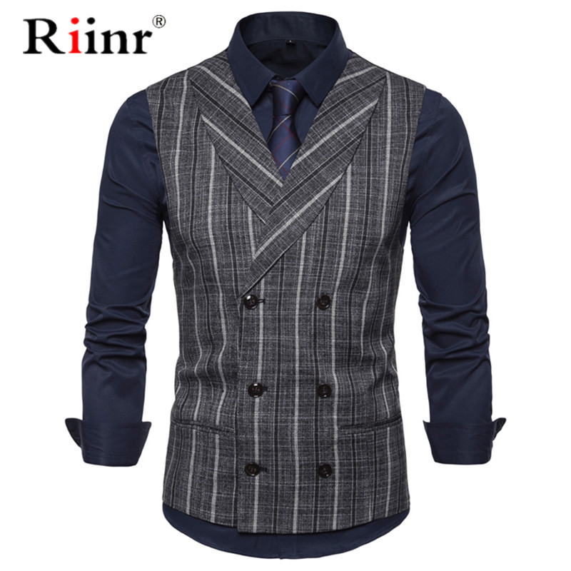 Mens Stripe Plaid Formal Blazer Vests Casual Double Breasted V-neck Fashion -2XL Male England Style Casual Vests EUR Size, Black
Mens Stripe Plaid Formal Blazer Vests Casual Double Breasted V-neck Fashion -2XL Male England Style Casual Vests EUR Size, Black