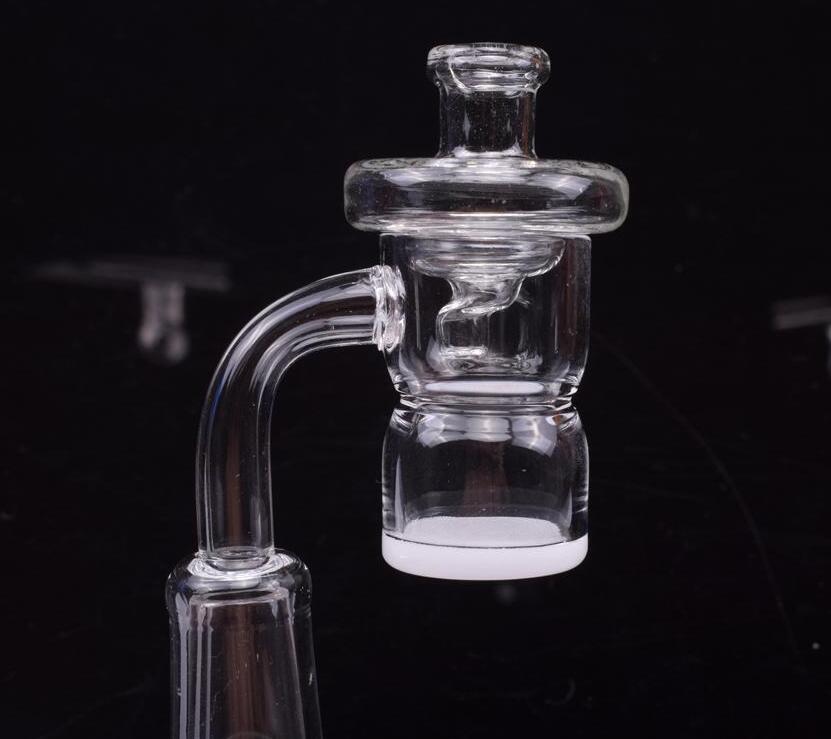 Splash Guard Quartz Banger Quartz Nail With UFO Carb Cap 4mm Thick White Bottom 10mm 14mm 18mm for Glass Bong
Splash Guard Quartz Banger Quartz Nail With UFO Carb Cap 4mm Thick White Bottom 10mm 14mm 18mm for Glass Bong