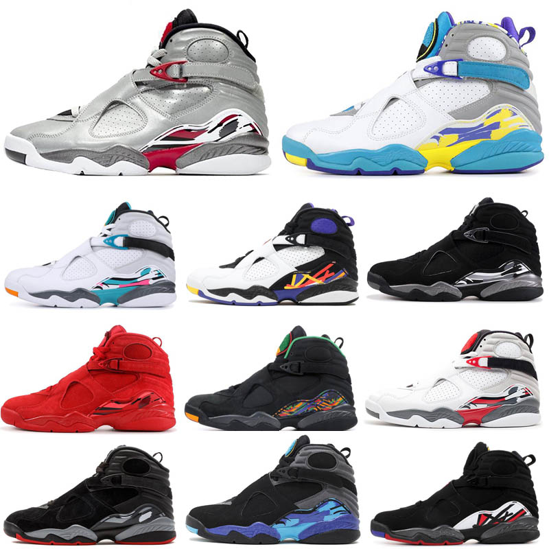 Aqua 8 8s Men Basketball Shoes Reflective Bugs Bunny Chrome Valentines day 3PEAT PLAYOFF RAID Mens Trainer Sports Sneaker 7-13, White;red
Aqua 8 8s Men Basketball Shoes Reflective Bugs Bunny Chrome Valentines day 3PEAT PLAYOFF RAID Mens Trainer Sports Sneaker 7-13, White;red
