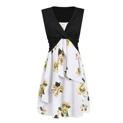 Womens Designer Summer Printed Dress Ladys Vest Strap Two-piece Dresses Womens Vest + Suspender Dress Casual Skirt Lady Fashion Dresses Hot, Pink
Womens Designer Summer Printed Dress Ladys Vest Strap Two-piece Dresses Womens Vest + Suspender Dress Casual Skirt Lady Fashion Dresses Hot, Pink