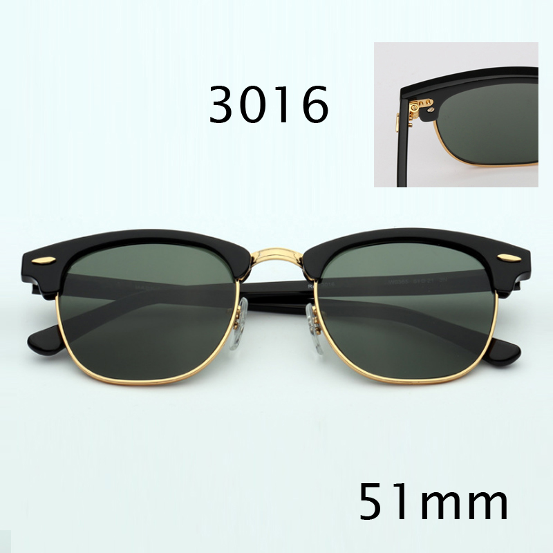 2020 Real Glass lens UV400 men women Sunglasses 3016 retro driving CLUB Sun glasses 51mm Brand master Rivet Design Goggles Elegant Female
2020 Real Glass lens UV400 men women Sunglasses 3016 retro driving CLUB Sun glasses 51mm Brand master Rivet Design Goggles Elegant Female