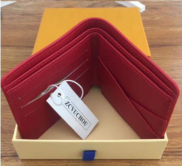 Red Famous brand designer wallet Women men fashion short purse money Bags pu Classicmen purse card holders
Red Famous brand designer wallet Women men fashion short purse money Bags pu Classicmen purse card holders