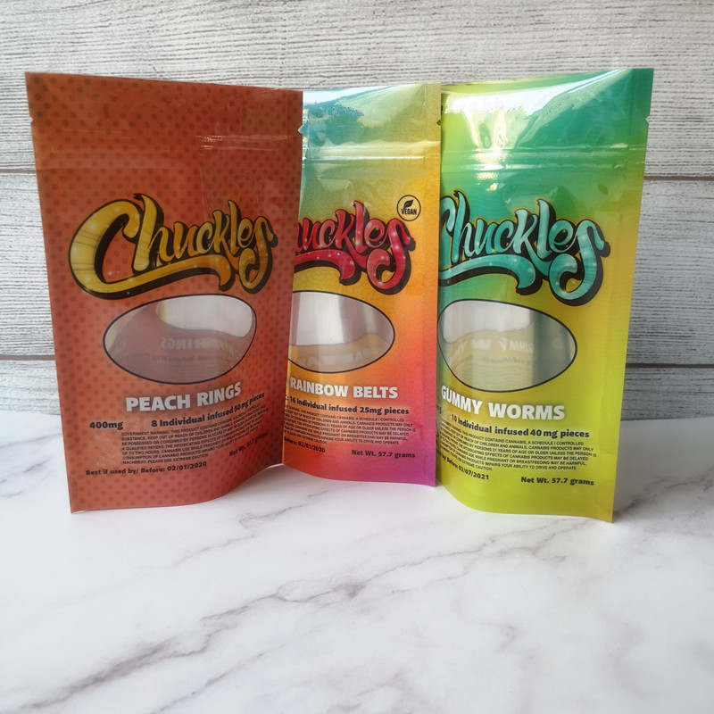 NEW Chuckles Flavor Bag Herb Flower Zipper Bag Dry Tobacco Retail Bag Package Packaging North America 2019
NEW Chuckles Flavor Bag Herb Flower Zipper Bag Dry Tobacco Retail Bag Package Packaging North America 2019