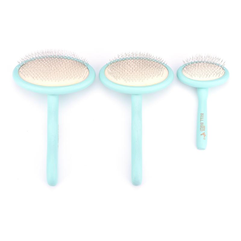 Wooden Dog Brush & Cat Brush- Slicker Pet Grooming Brush- Shedding Grooming Comb- Dog Shampoo Tools- Blue- Large, Medium & Small
Wooden Dog Brush & Cat Brush- Slicker Pet Grooming Brush- Shedding Grooming Comb- Dog Shampoo Tools- Blue- Large, Medium & Small