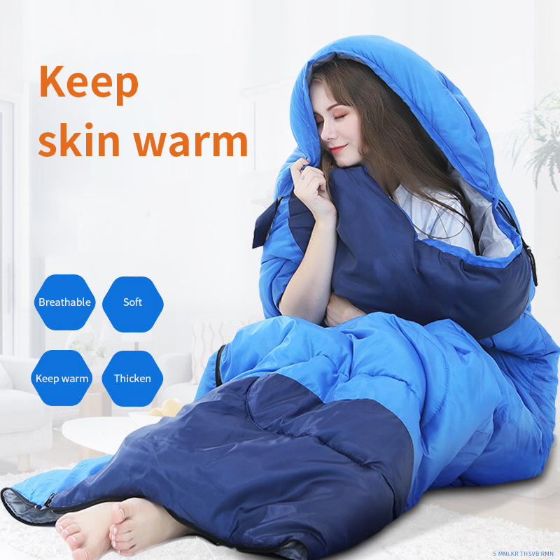 Adult sleeping bag anti-kick quilt cotton spring autumn autumn winter outdoor thick indoor lunch break sleeping bag
Adult sleeping bag anti-kick quilt cotton spring autumn autumn winter outdoor thick indoor lunch break sleeping bag