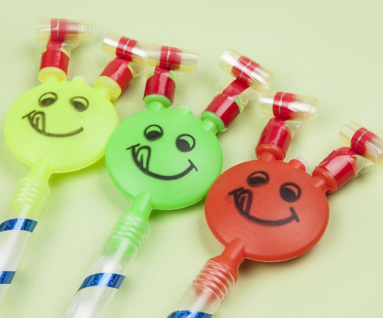 Smile Blowing Dragon Noise Maker Birthday Halloween Christmas Party Kids Favor Gift Supplies Cheering Props Children Funny Whistle