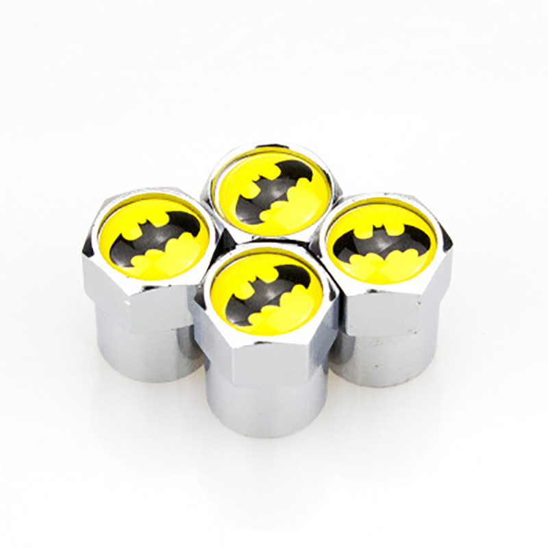 Aluminum Metal Car Tire Valve Tyre Cap Wheels Air Stems Dust Cover Logo DE US IT Flag for Mercedes VW BMW Ford Peugeot
