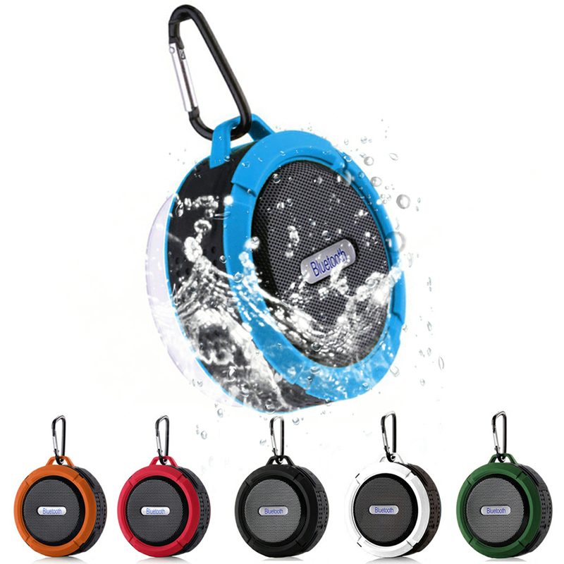C6 Portable Wireless Mini Bluetooth Speakers Waterproof Subwoofer Sound Box Speakerphone TF Card Handsfree Shower Speaker
C6 Portable Wireless Mini Bluetooth Speakers Waterproof Subwoofer Sound Box Speakerphone TF Card Handsfree Shower Speaker