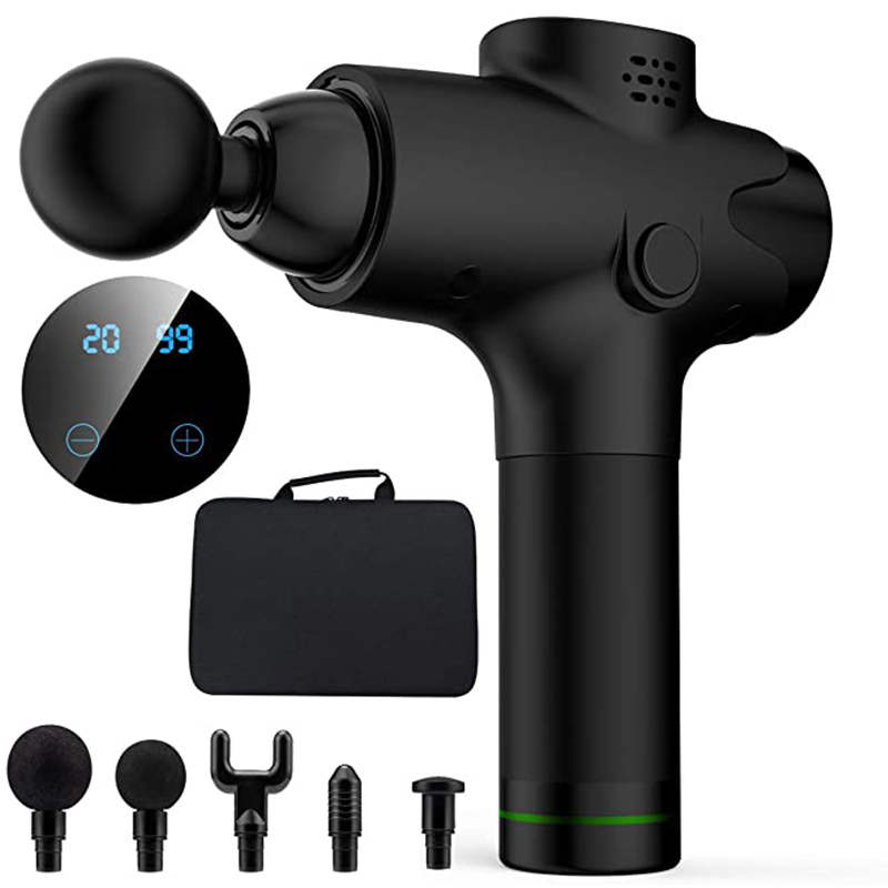 Massage Gun Deep Tissue Percussion 20 Speed Handheld Electric Body Massager Device Deep Relaxation Portable Super Quiet
Massage Gun Deep Tissue Percussion 20 Speed Handheld Electric Body Massager Device Deep Relaxation Portable Super Quiet
