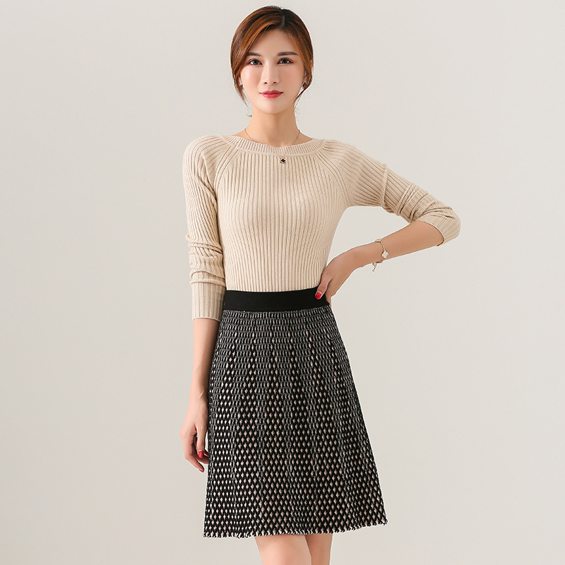 Women's Knit Urban Skirt Short Autumn Winter European High Waist Office Lady Mini Skirts Woman Knitting Female Faldas LS222, Black
Women's Knit Urban Skirt Short Autumn Winter European High Waist Office Lady Mini Skirts Woman Knitting Female Faldas LS222, Black