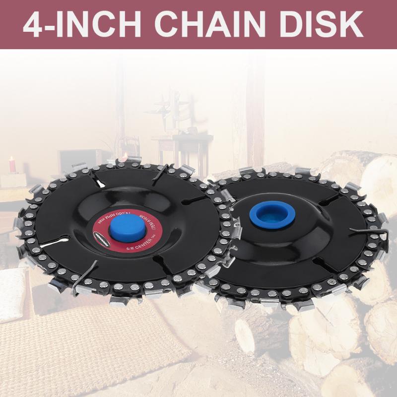 4 Inch 22 Tooth Angle Grinder Chain Tray Disc Cutter Wood Grooved Saw Blade Woodworking Chain Grinder Disc Sculpting Tool
4 Inch 22 Tooth Angle Grinder Chain Tray Disc Cutter Wood Grooved Saw Blade Woodworking Chain Grinder Disc Sculpting Tool