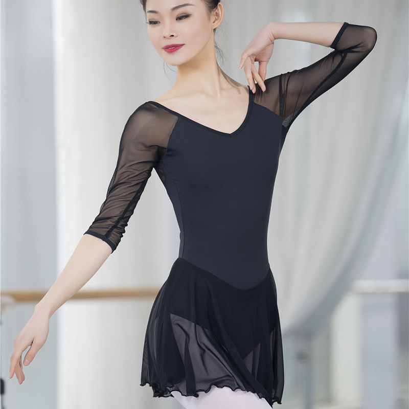 Ballet practice clothing adult dance clothing female Basic Training art test body gymnastics air yoga jumpsuit with, Purple breast pad
Ballet practice clothing adult dance clothing female Basic Training art test body gymnastics air yoga jumpsuit with, Purple breast pad