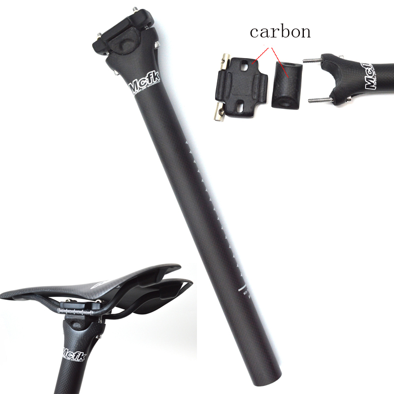 Mcfk T800 Full carbon fiber Road mtb bicycle seatpost bicycle parts seat post Pole 27.2 30.8 31.6MM 400mm Carbon clamp bike parts
Mcfk T800 Full carbon fiber Road mtb bicycle seatpost bicycle parts seat post Pole 27.2 30.8 31.6MM 400mm Carbon clamp bike parts