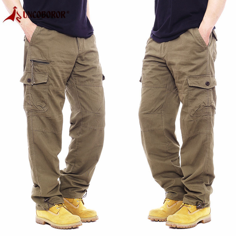 Cargo Pants Men Casual Cotton Multi Pockets Loose Baggy Tactical Pants Streetwear Army Straight Slacks Long Trousers, Army green
Cargo Pants Men Casual Cotton Multi Pockets Loose Baggy Tactical Pants Streetwear Army Straight Slacks Long Trousers, Army green