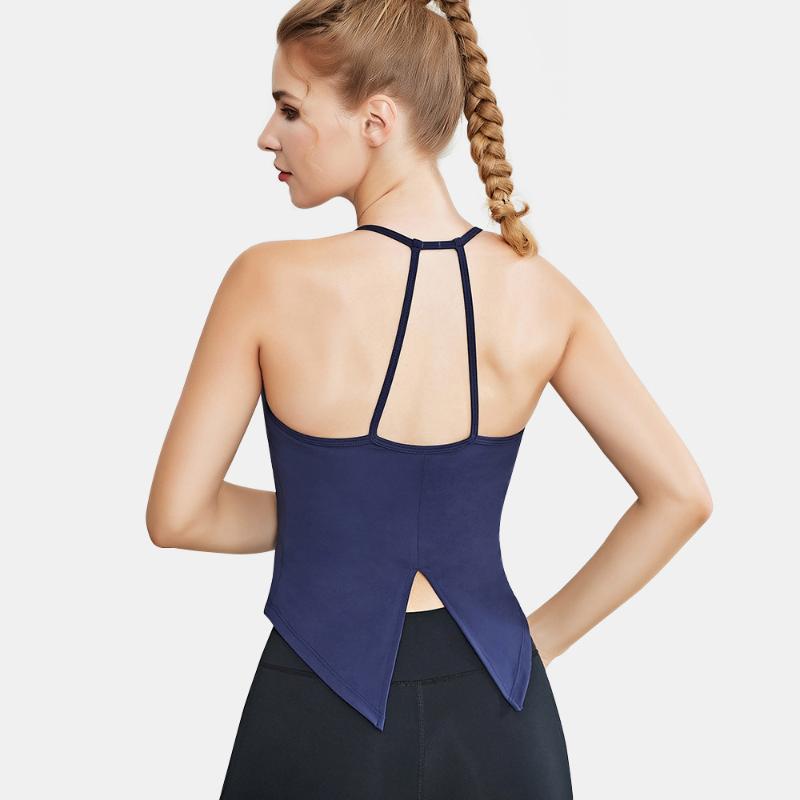 2020 Summer New Sexy Women Back Hollow Sleeveless Sports Vest Women Running Fitness Vest Quick-Drying Breathable Slim Yoga Top, Blue
2020 Summer New Sexy Women Back Hollow Sleeveless Sports Vest Women Running Fitness Vest Quick-Drying Breathable Slim Yoga Top, Blue