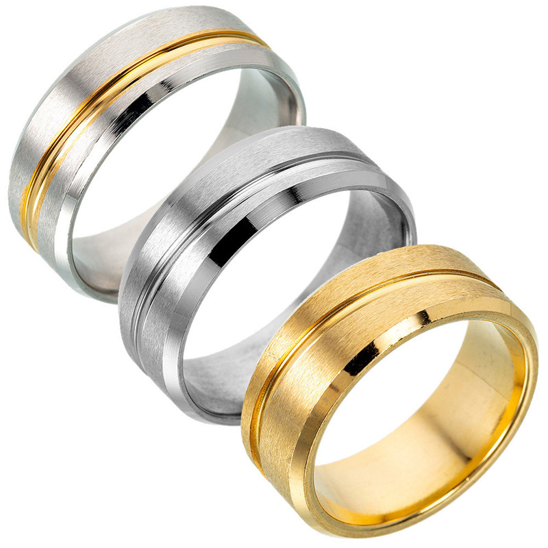 Fashion Rings Frosted Stainless Steel Finger Ring Men Rings Jewelry Size 7-12 For Women Gold Ring
Fashion Rings Frosted Stainless Steel Finger Ring Men Rings Jewelry Size 7-12 For Women Gold Ring