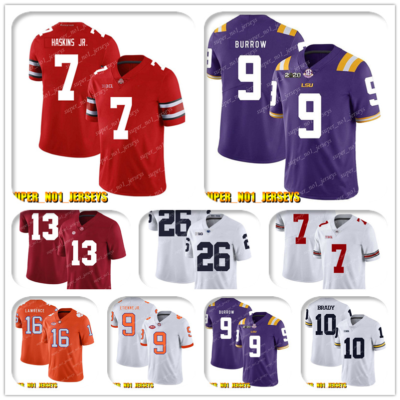 NCAA 7 Dwayne Haskins Jr 9 Joe Burrow Clemson Tigers College Football Jersey Matt Ryan Julio Jones Todd Gurley Ridley Deion Sanders
NCAA 7 Dwayne Haskins Jr 9 Joe Burrow Clemson Tigers College Football Jersey Matt Ryan Julio Jones Todd Gurley Ridley Deion Sanders