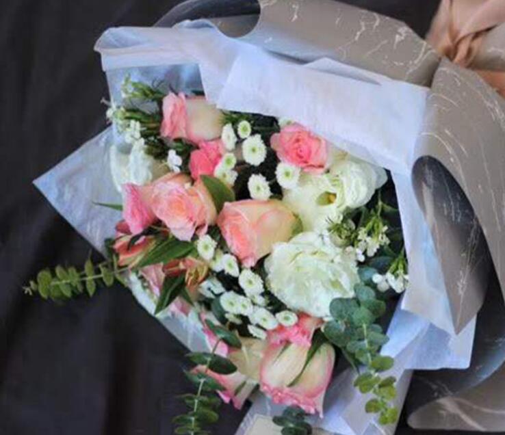 Marble Packaging Paper Marble Painting Gift Wrapping Paper Flower Packaging Paper Package Material DIY crafts supplies