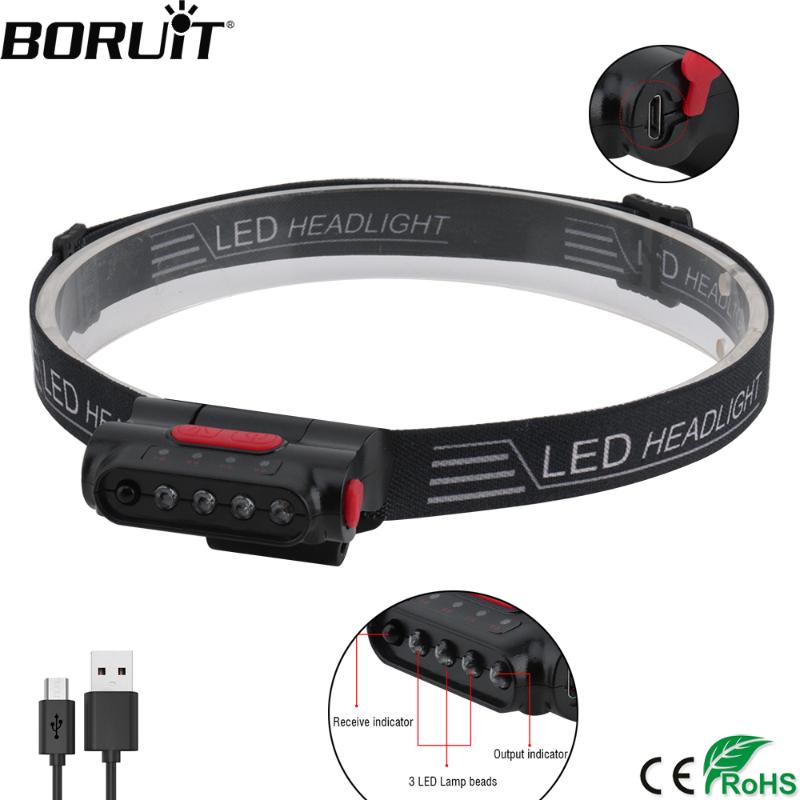 BORUiT Smart Induction LED Headlamp USB Rechargeable Motion Sensor Headlight IPX4 Waterproof Head Torch Hat Clip
BORUiT Smart Induction LED Headlamp USB Rechargeable Motion Sensor Headlight IPX4 Waterproof Head Torch Hat Clip