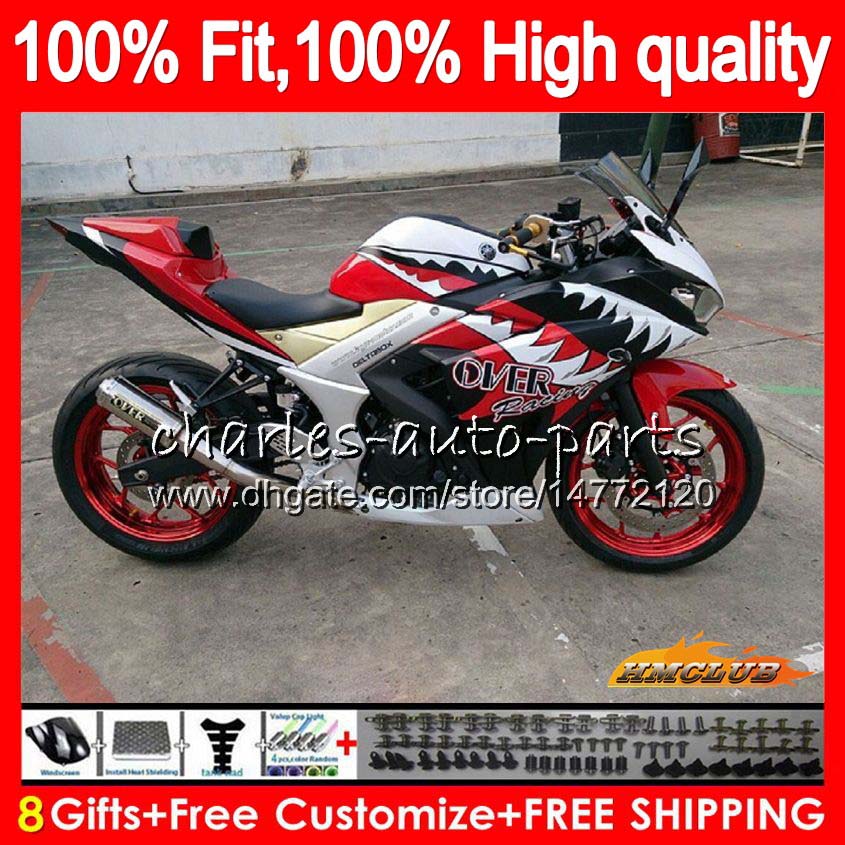 OEM Injection For YAMAHA YZF R3 R25 R 3 R 25 YZF-R25 Body 75NO.54 YZFR3 YZFR25 shark fish new YZF-R3 14 15 16 17 2014 2015 2016 2017 Fairing, No. 1
OEM Injection For YAMAHA YZF R3 R25 R 3 R 25 YZF-R25 Body 75NO.54 YZFR3 YZFR25 shark fish new YZF-R3 14 15 16 17 2014 2015 2016 2017 Fairing, No. 1