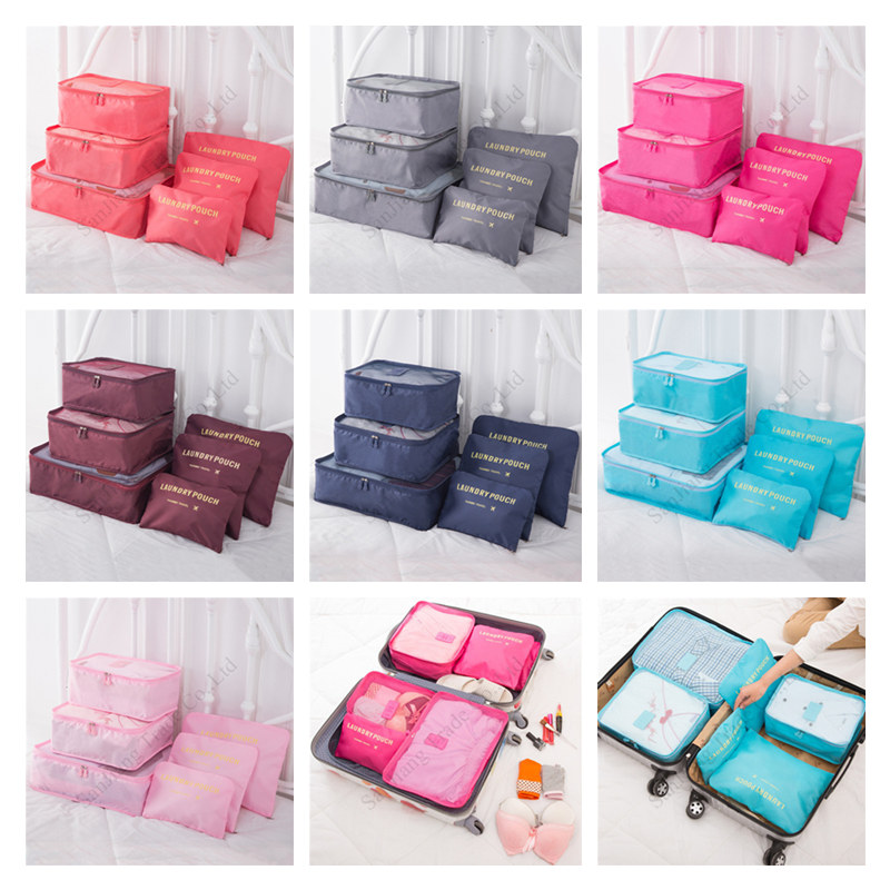 6Pcs/Set Travel Storage Bag Packing Makeup Bags Organizer Home Luggage Clothes Underwear Shoes Cosmetics Sorting Laundry Pouch E11304
6Pcs/Set Travel Storage Bag Packing Makeup Bags Organizer Home Luggage Clothes Underwear Shoes Cosmetics Sorting Laundry Pouch E11304