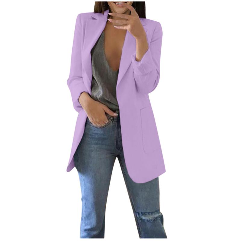Women Jacket Coat Autumn Winter Long Sleeve Fashion Business Office Coat Cardigans Suit Office Ladies Long Jacket #45, Army green
Women Jacket Coat Autumn Winter Long Sleeve Fashion Business Office Coat Cardigans Suit Office Ladies Long Jacket #45, Army green