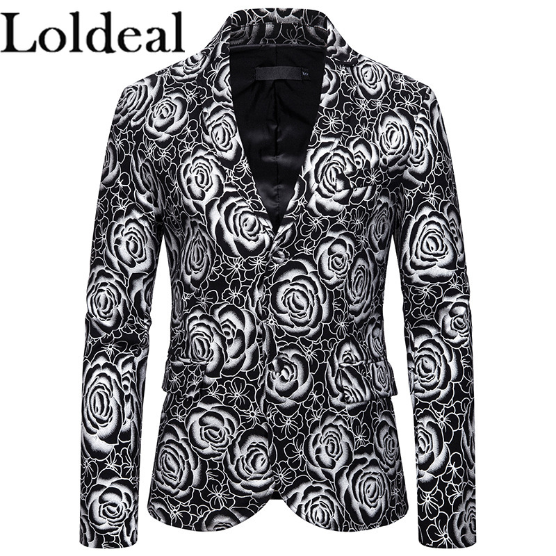 Loldeal Rose Gold Stamp Print Stylish Gold Pattern Casual Blazer Men Suit Jacket
Loldeal Rose Gold Stamp Print Stylish Gold Pattern Casual Blazer Men Suit Jacket