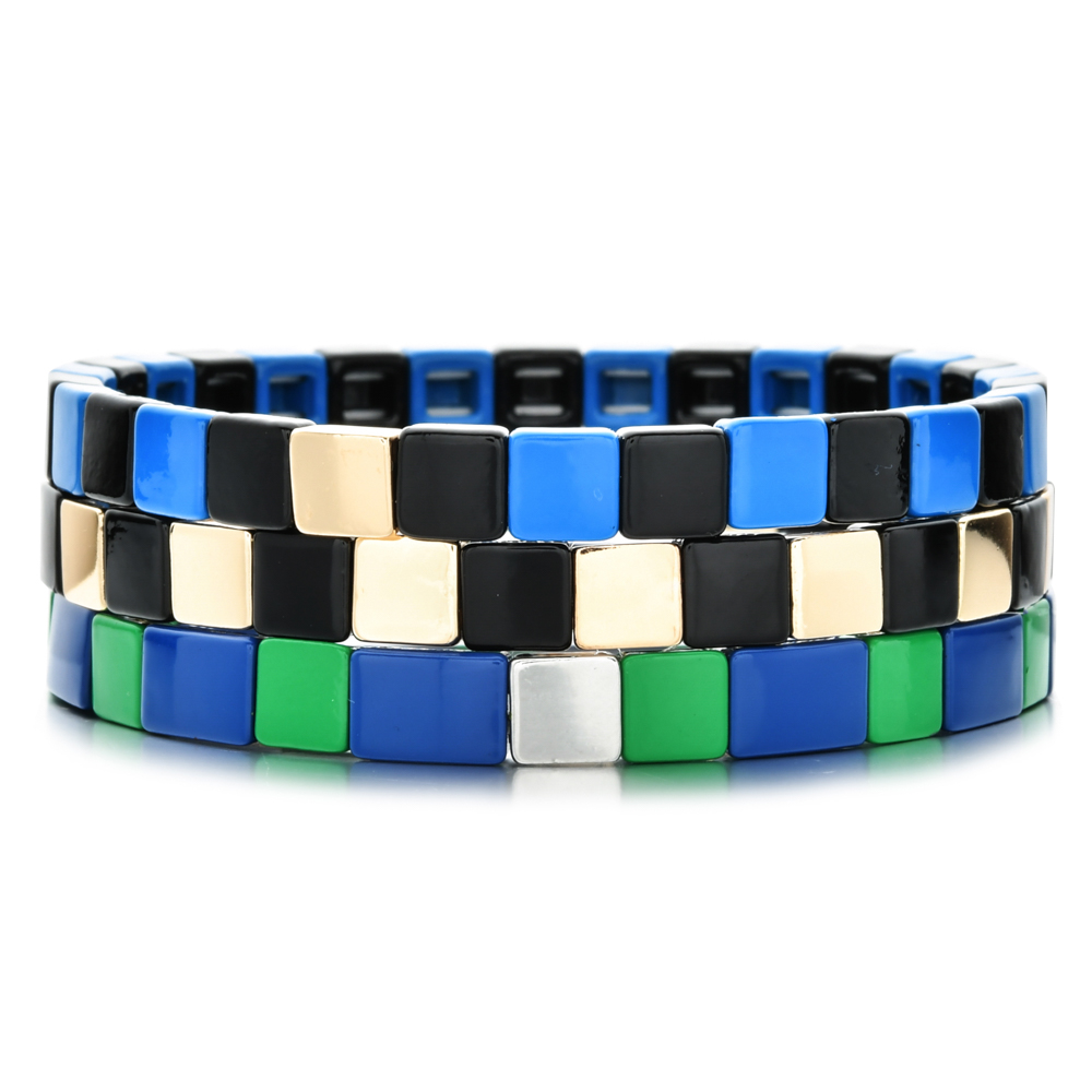 ZMZY Bohemian Enamel Small Cute Tile Beads Elastic Bracelets for Women/Men Bracelets Customize Diy Rainbow Wristband Jewelry
ZMZY Bohemian Enamel Small Cute Tile Beads Elastic Bracelets for Women/Men Bracelets Customize Diy Rainbow Wristband Jewelry