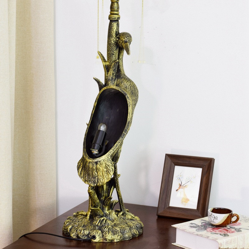 American pastoral grape decoration glass table lamp Tiffany stained glass living room dining room decoration table lamp TF086