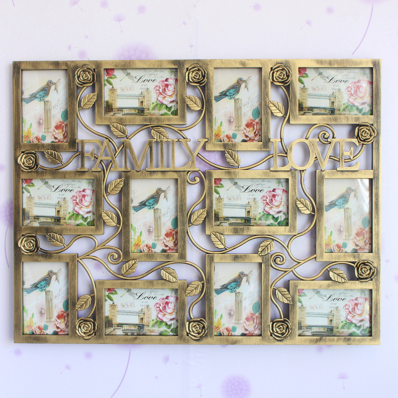 Hot Selling Newest Factory Direct Sale Studio Replacement Creative Rose Photo Frame 12 Grid 6 Inch Body Combination Photo Frame
Hot Selling Newest Factory Direct Sale Studio Replacement Creative Rose Photo Frame 12 Grid 6 Inch Body Combination Photo Frame