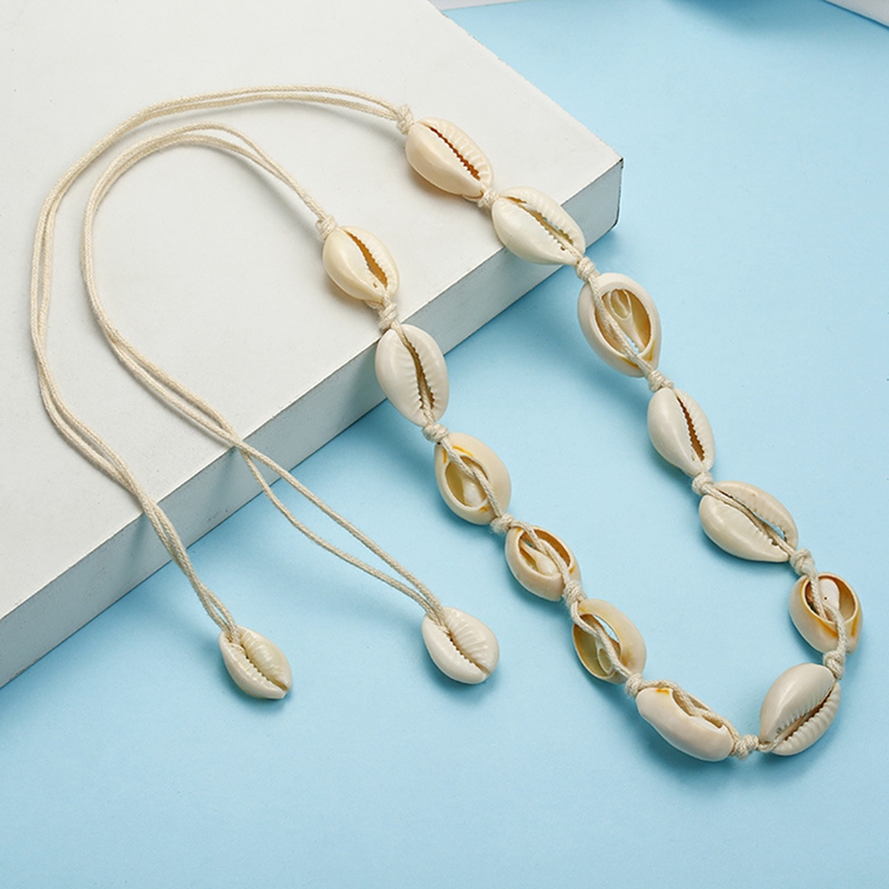 Natural Shell Necklace Handmade Hawaiian Haizhu Necklace Women's Jewelry Gifts