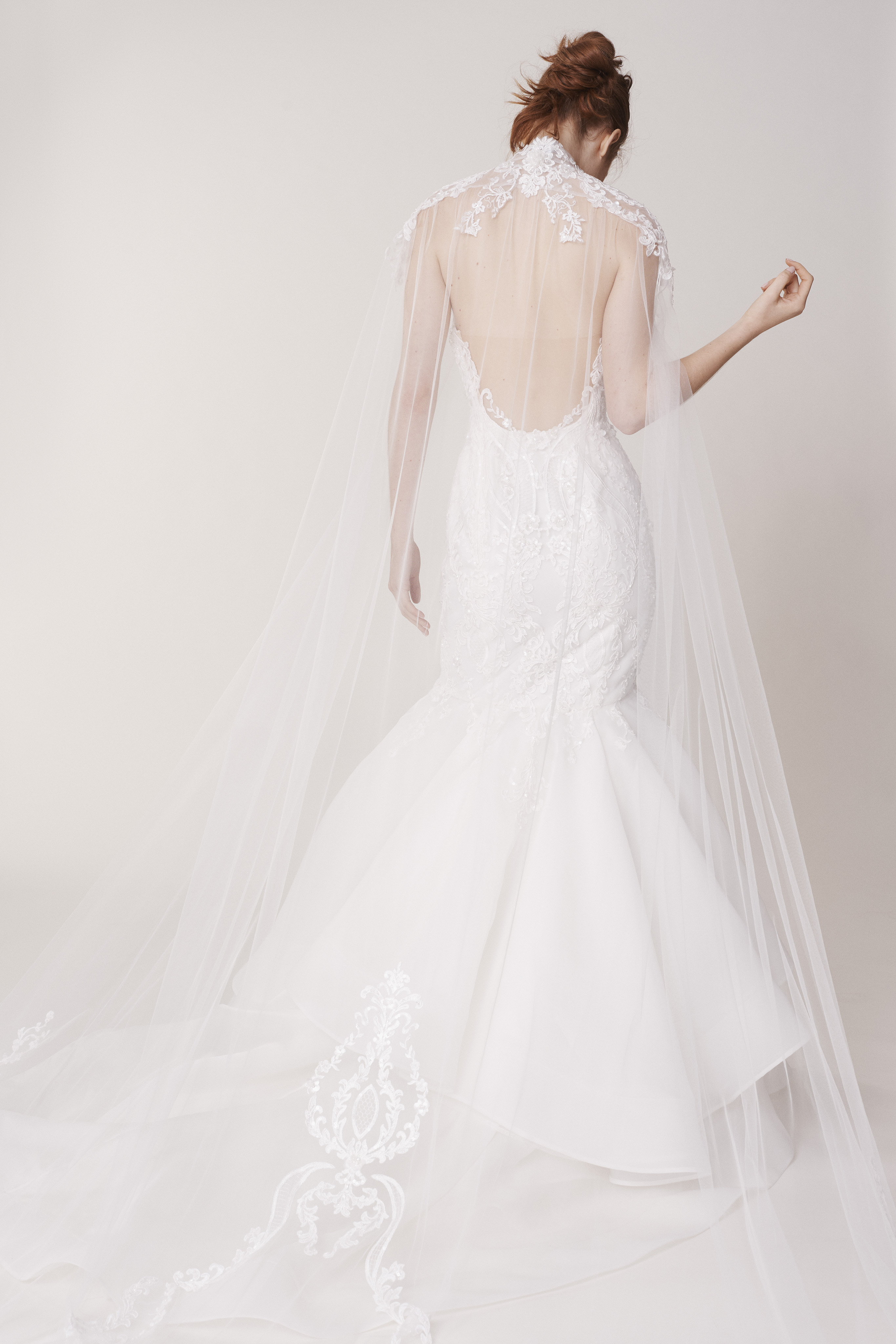 Elegent Mermaid Rita Vinieris Wedding Dresses Strapless Sleeveless Applique Tiers Wedding Gown Floor Length Custom robe de mariée