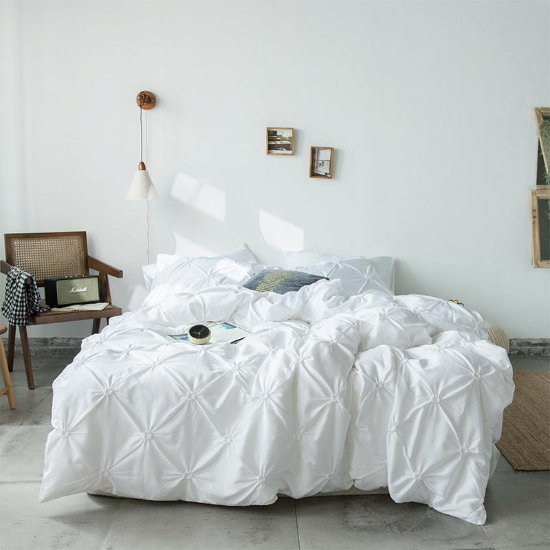100%Cotton Pinch Pleated Duvet Cover with Zipper Closure JPcs Queen King size Blue White Quilt Cover Bedding set Bed sheet set, Color 4
100%Cotton Pinch Pleated Duvet Cover with Zipper Closure JPcs Queen King size Blue White Quilt Cover Bedding set Bed sheet set, Color 4