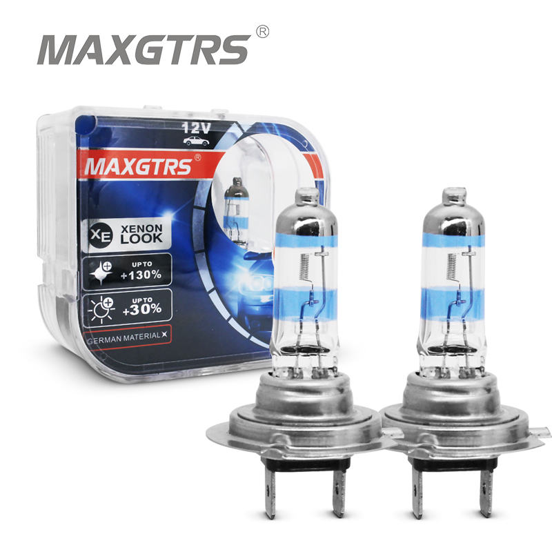 

2x H7 H8 H11 9005 HB3 9006 HB4 880 881 H1 H3 HeadLight HOD Xtreme Lamp 4300K Xenon White 100W Replacement Car Halogen Light Bulb