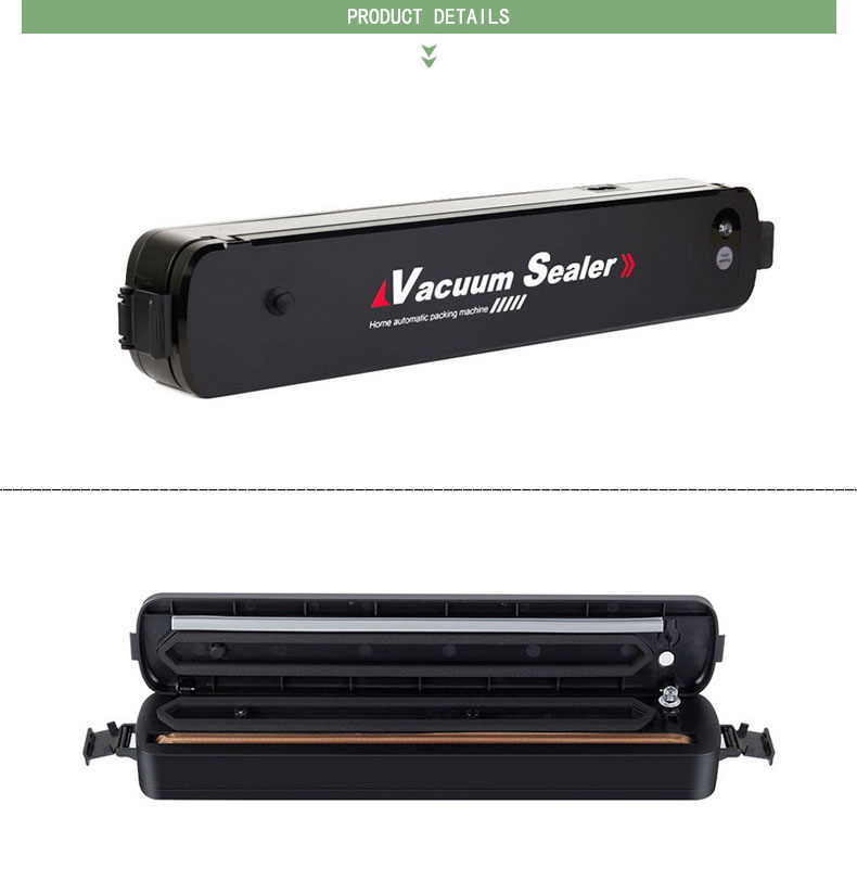Beijamei 220V 110V Electric Vacuum Food Sealers Home Commercial Vacuum Sealing Fresh Packaging Machine Food Saver Packer