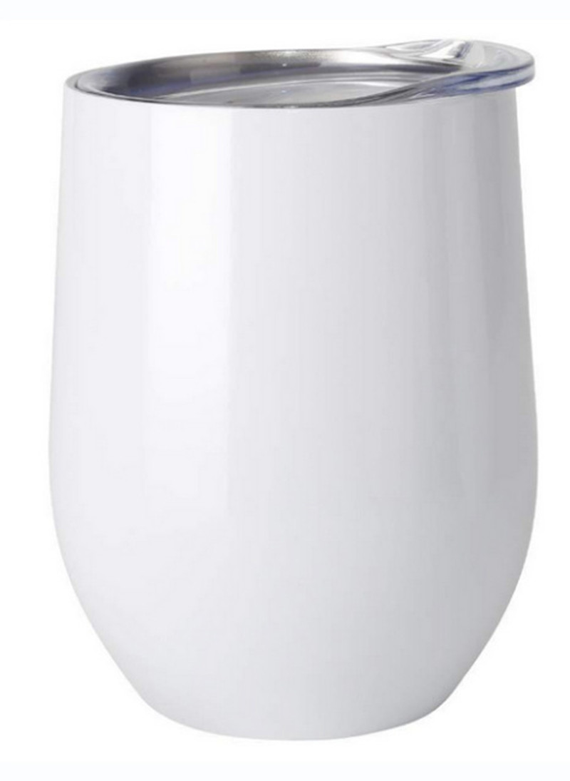 sublimation 12oz wine tumbler egg shaped Wine Glass double walled stainless steel tumblers for sublimaton customize fast ship, White
sublimation 12oz wine tumbler egg shaped Wine Glass double walled stainless steel tumblers for sublimaton customize fast ship, White