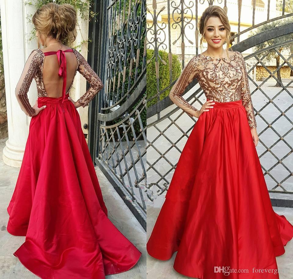 2019 Long Sleeves Prom Dress A Line Sheer Crew Neck Sequins Formal Holidays Wear Graduation Evening Party Gown Custom Made Plus Size, Purple
2019 Long Sleeves Prom Dress A Line Sheer Crew Neck Sequins Formal Holidays Wear Graduation Evening Party Gown Custom Made Plus Size, Purple