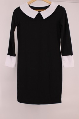 Wholesale-New fashion winter and fall turn down collar half-sleeve casual dress elegant dress women work wear slim bodycon QAF019