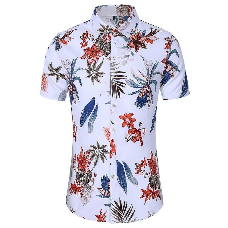JAYCOSIN Fashion Men Slim Loose Hawaii Short Sleeve Printed Turn-down Cotton Collar Tops Men Shirts Slim Fit Mar, Blue
JAYCOSIN Fashion Men Slim Loose Hawaii Short Sleeve Printed Turn-down Cotton Collar Tops Men Shirts Slim Fit Mar, Blue